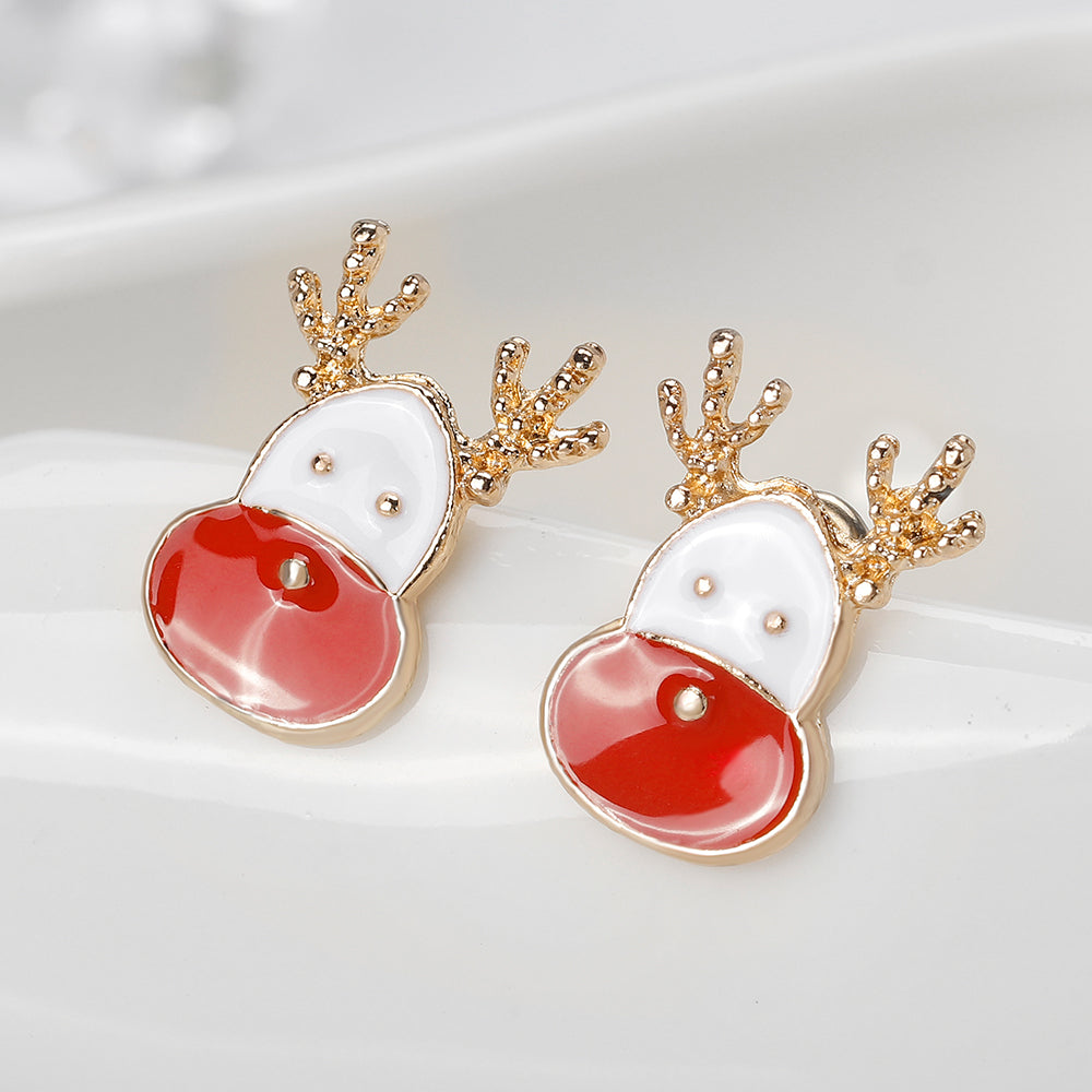 Christmas Elk  Earrings