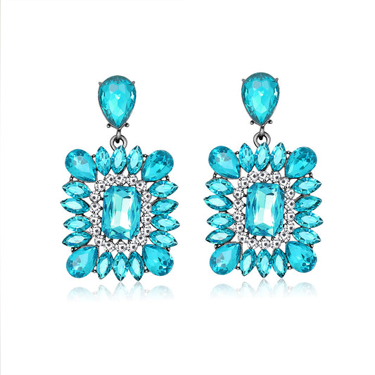 Vintage Square Earrings