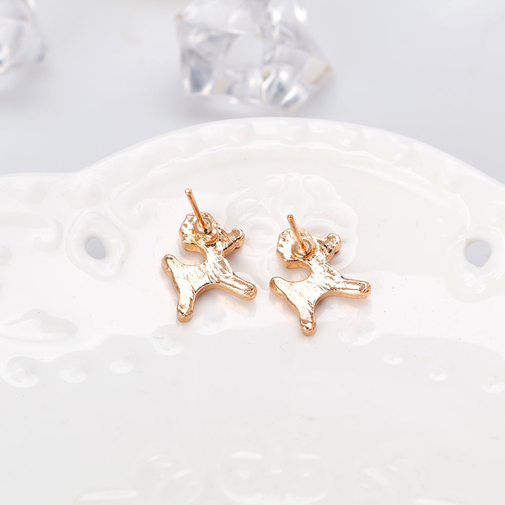 Fashion Oil Deer Earrings