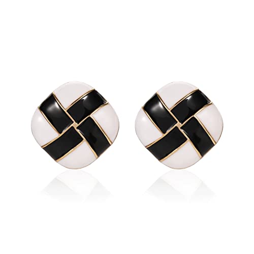 White andYellow Earrings