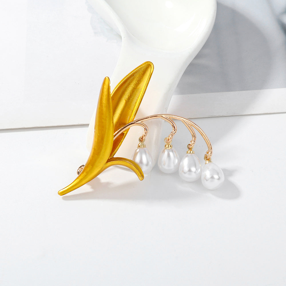 Fashion Jewelry Leaf Designer Brooches