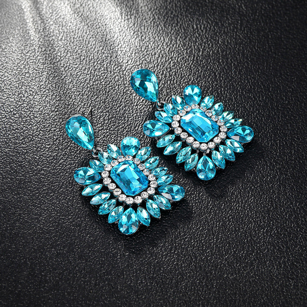 Vintage Square Earrings