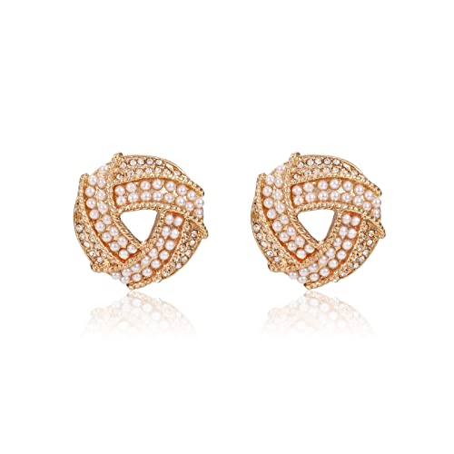 Fashion Gold Flower Earrings