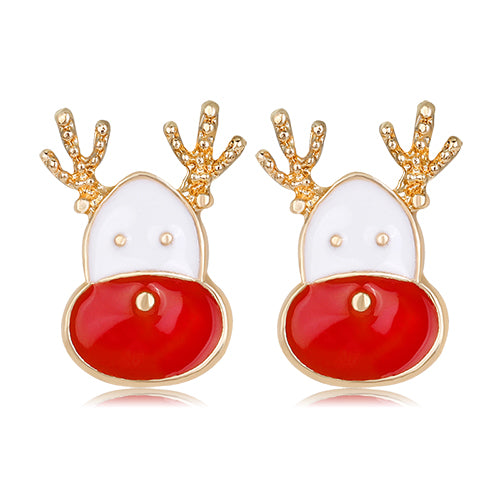 Christmas Elk  Earrings