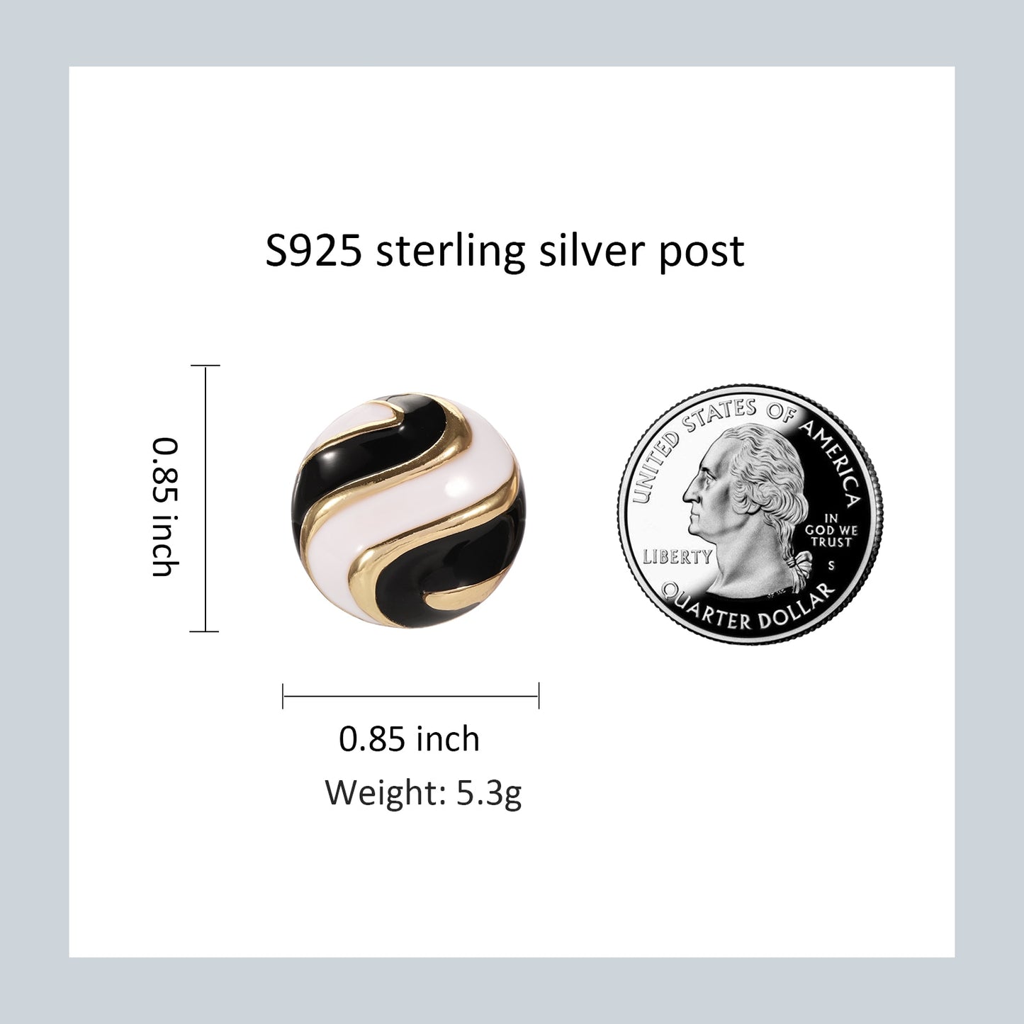 Round Earrings S925