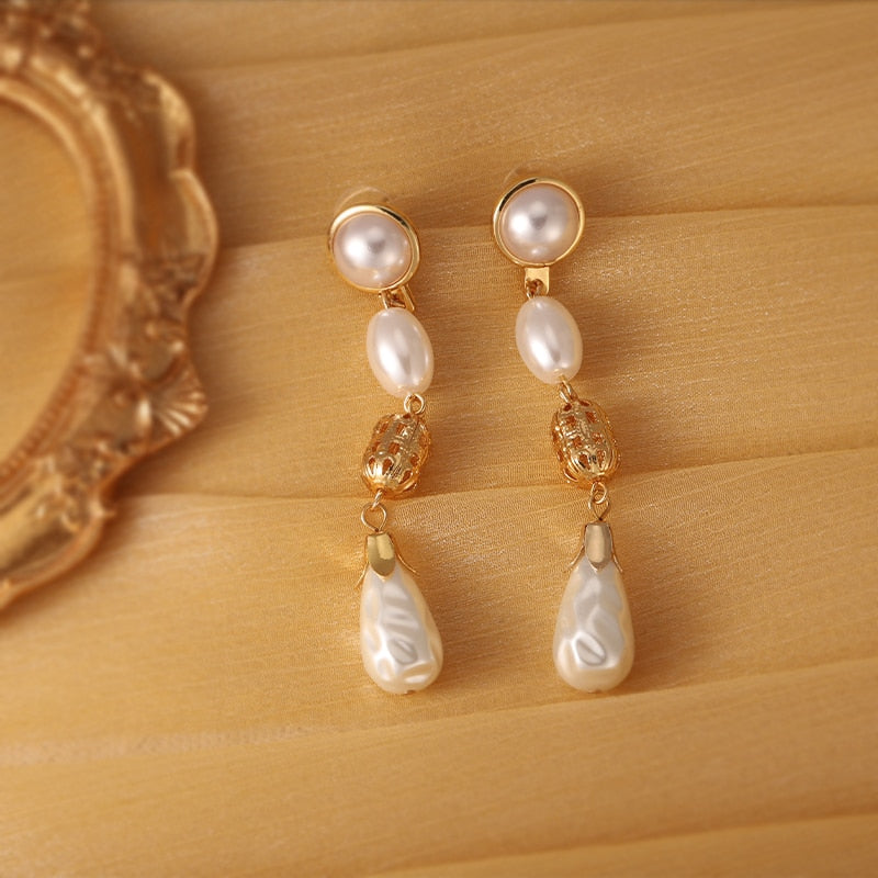 S925 Pearl Earrings