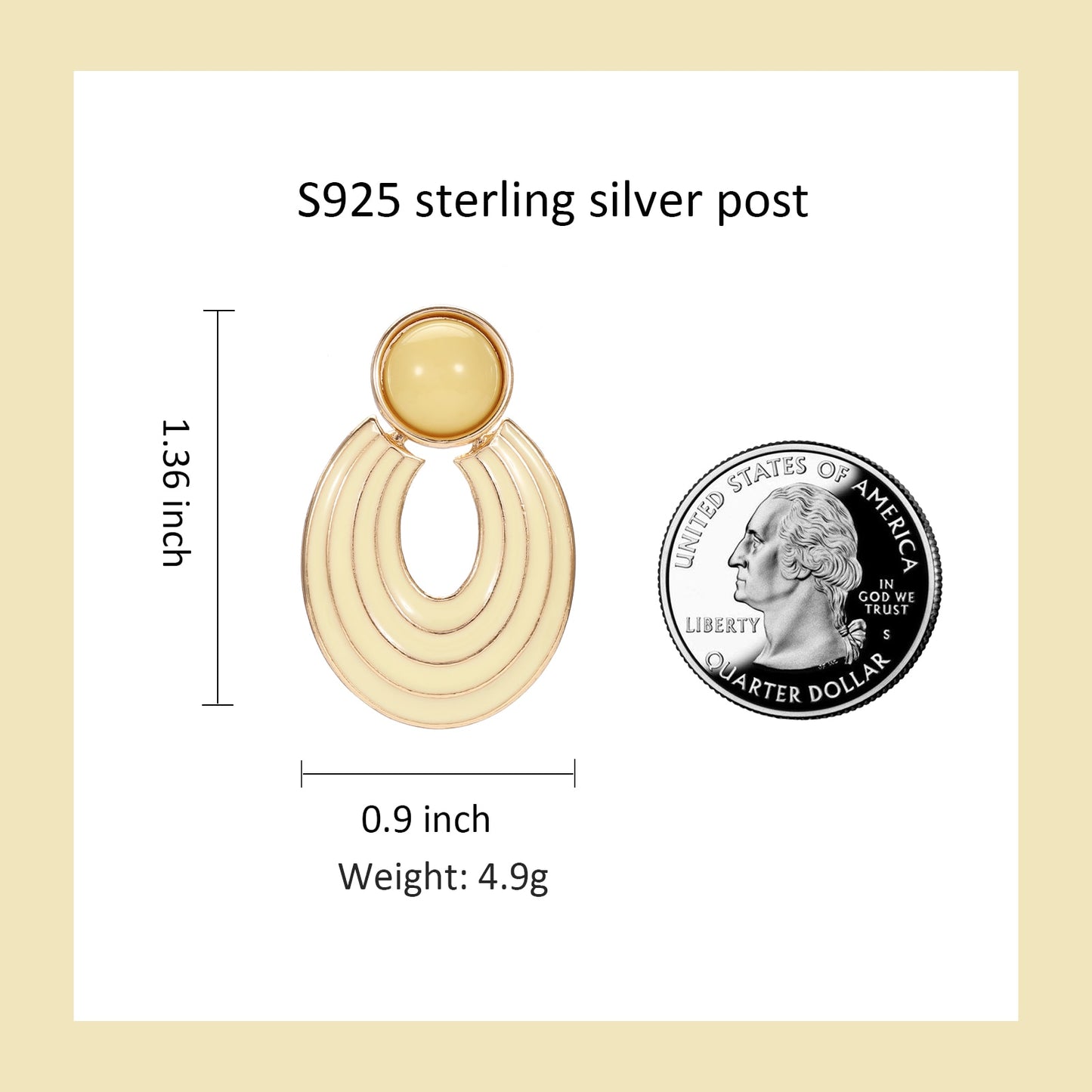 Luxury 925 Sterling Silver Earrings