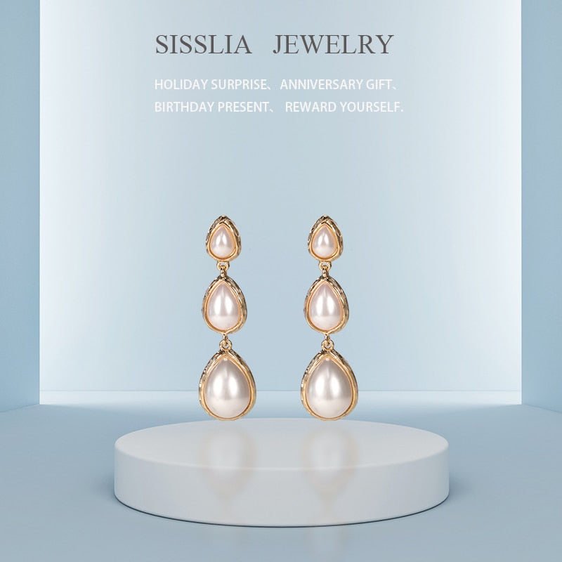Pearl S925 Fashion Earrings