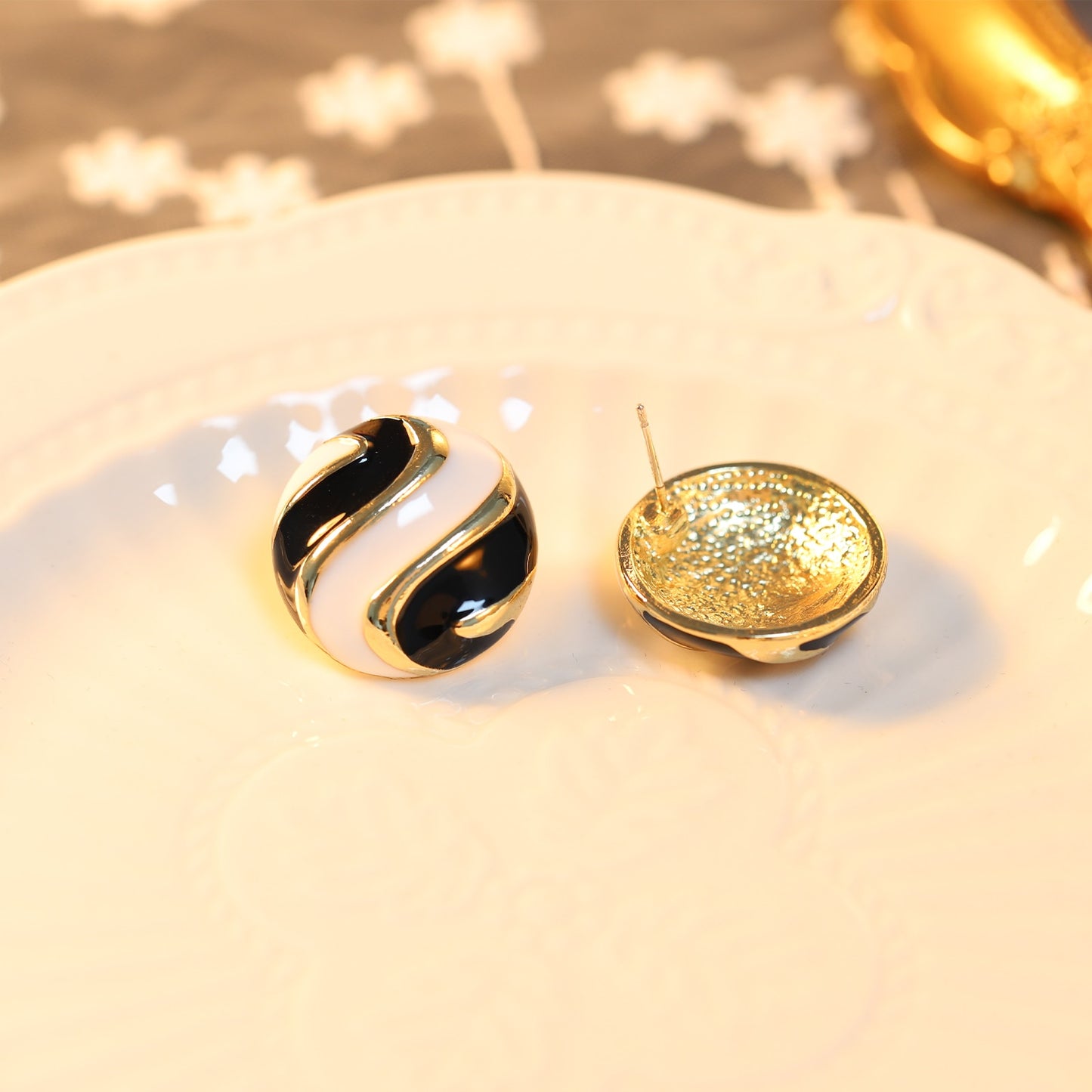 Round Earrings S925