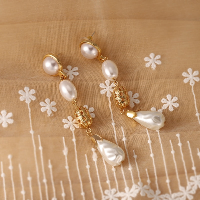 S925 Pearl Earrings