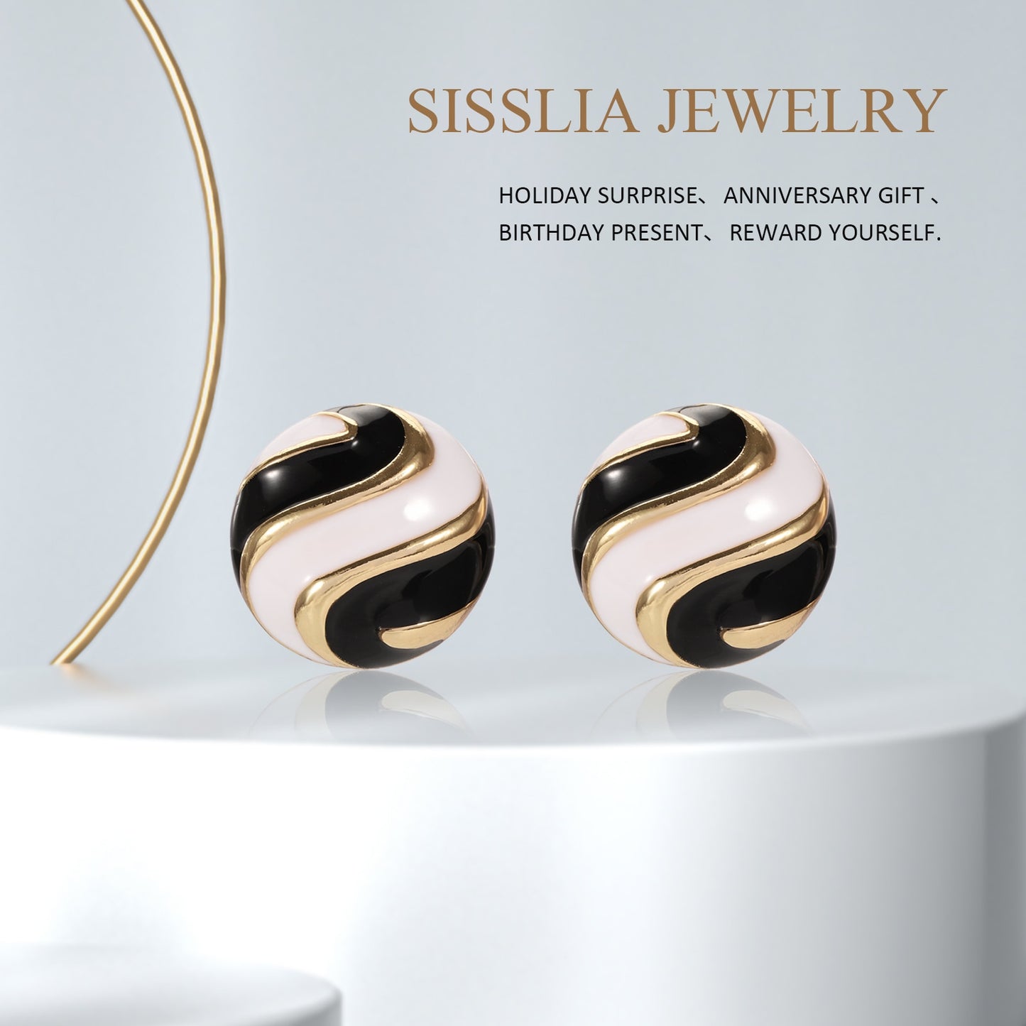 Round Earrings S925