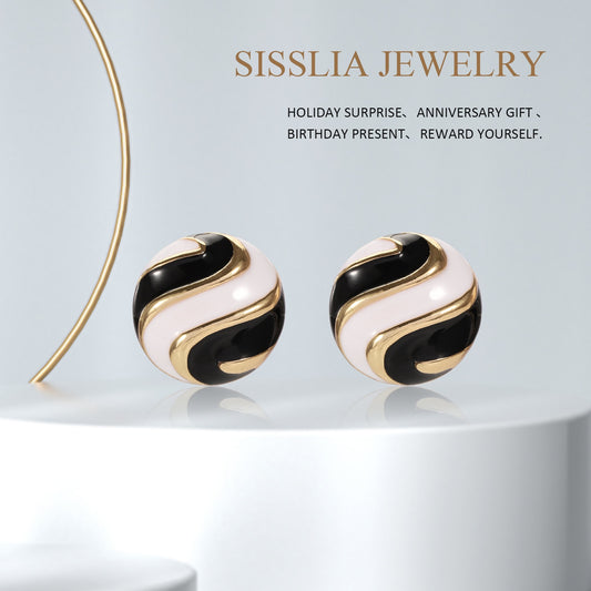 Round Earrings S925
