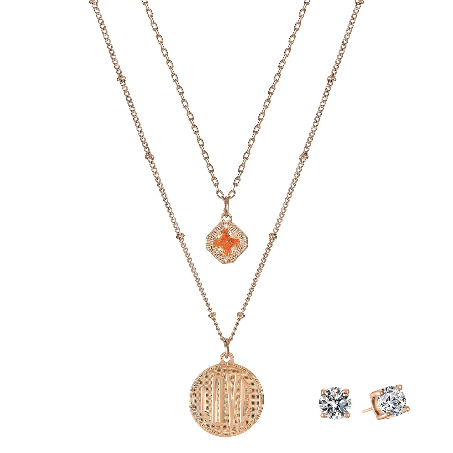 Fashion Double Chain Necklaces