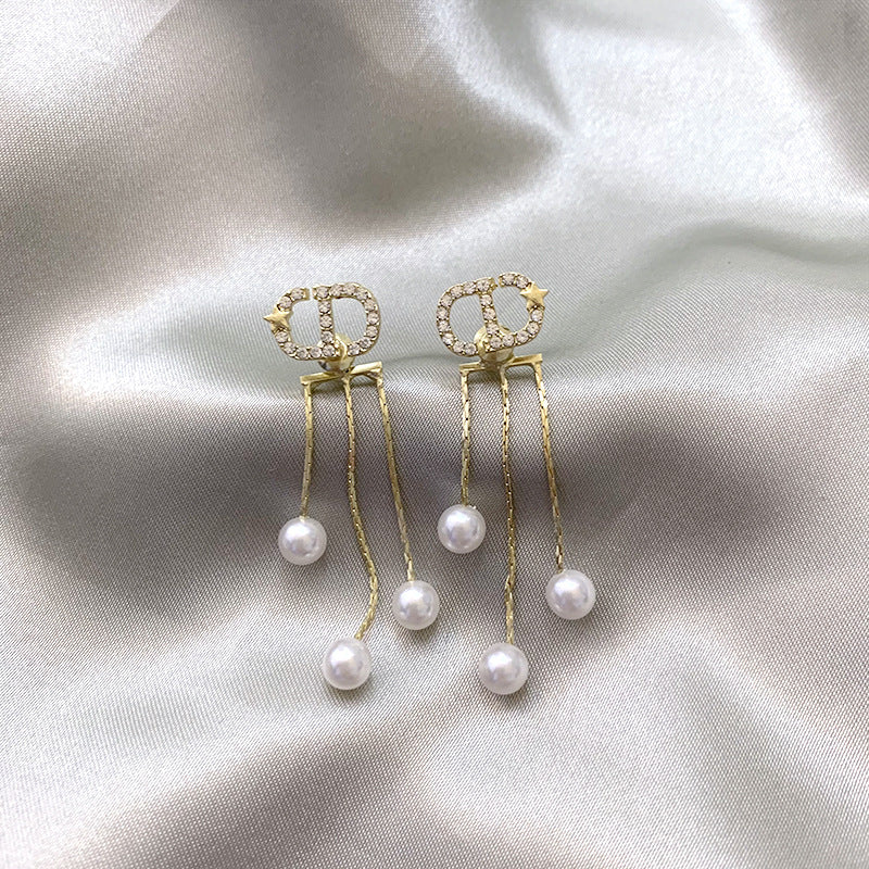 Pearl Earrings Gold Plated
