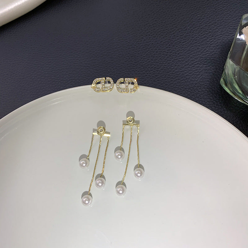 Pearl Earrings Gold Plated