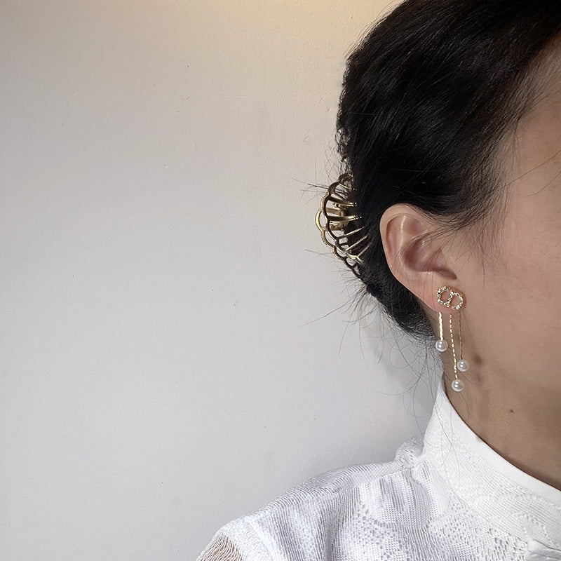 Pearl Earrings Gold Plated